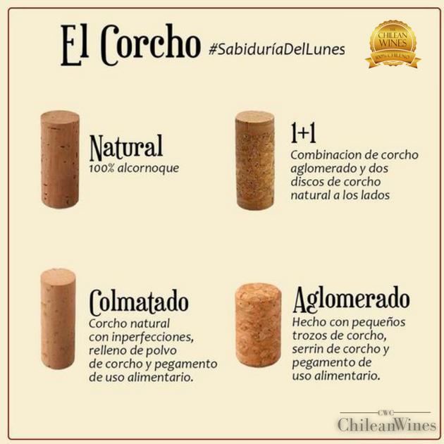 Corcho 100% natural